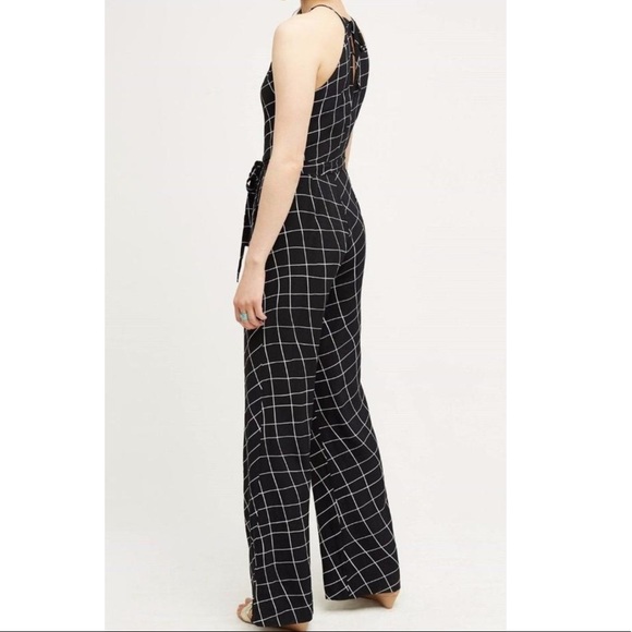 Sanctuary Windowpane Jumpsuit
